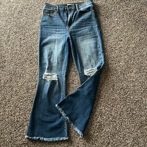 Sneak Peek cropped flare size 9 (29 waist)